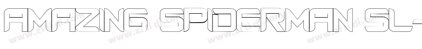 Amazing SpiderMan sl字体转换
